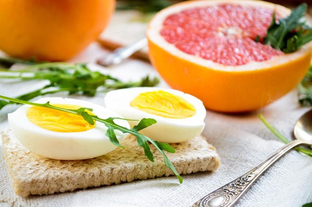 eggs and grapefruit for the diet may