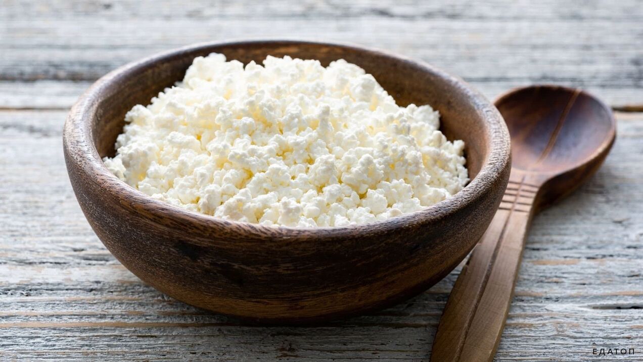 cottage cheese on an egg-based diet