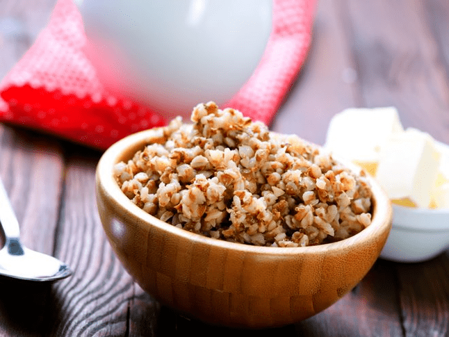 Boat buckwheat grain