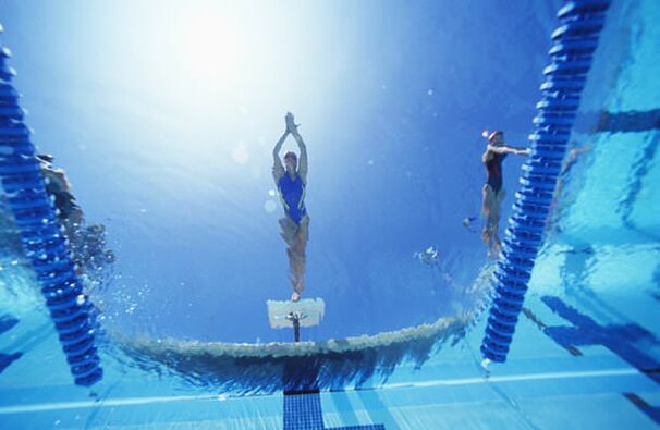 I swim