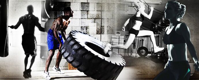 Training at high intensity intervals