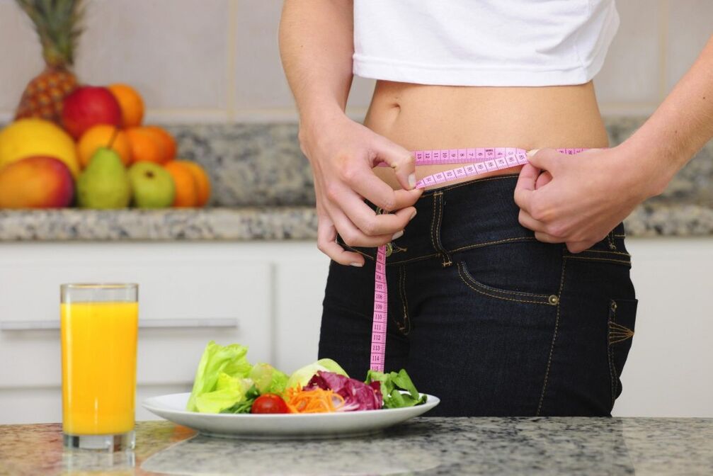 How to lose weight in a week of 7 kg