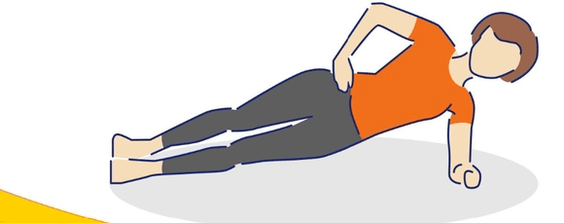 side plank for weight loss